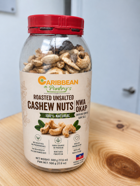 Nwa (Cashew)- Premium Roasted Cashews- 1.19 lb