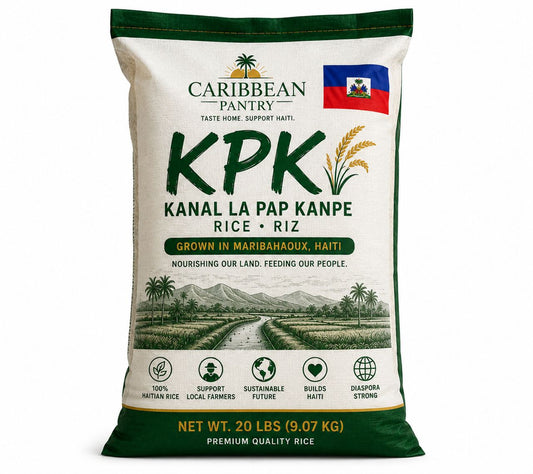 Riz KPK ( Kanal  la pap  Kanpe)- Haitian  White Rice - 20 lb