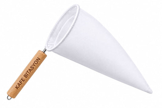 Grèp pou kafe an twal - Traditional coffee filter