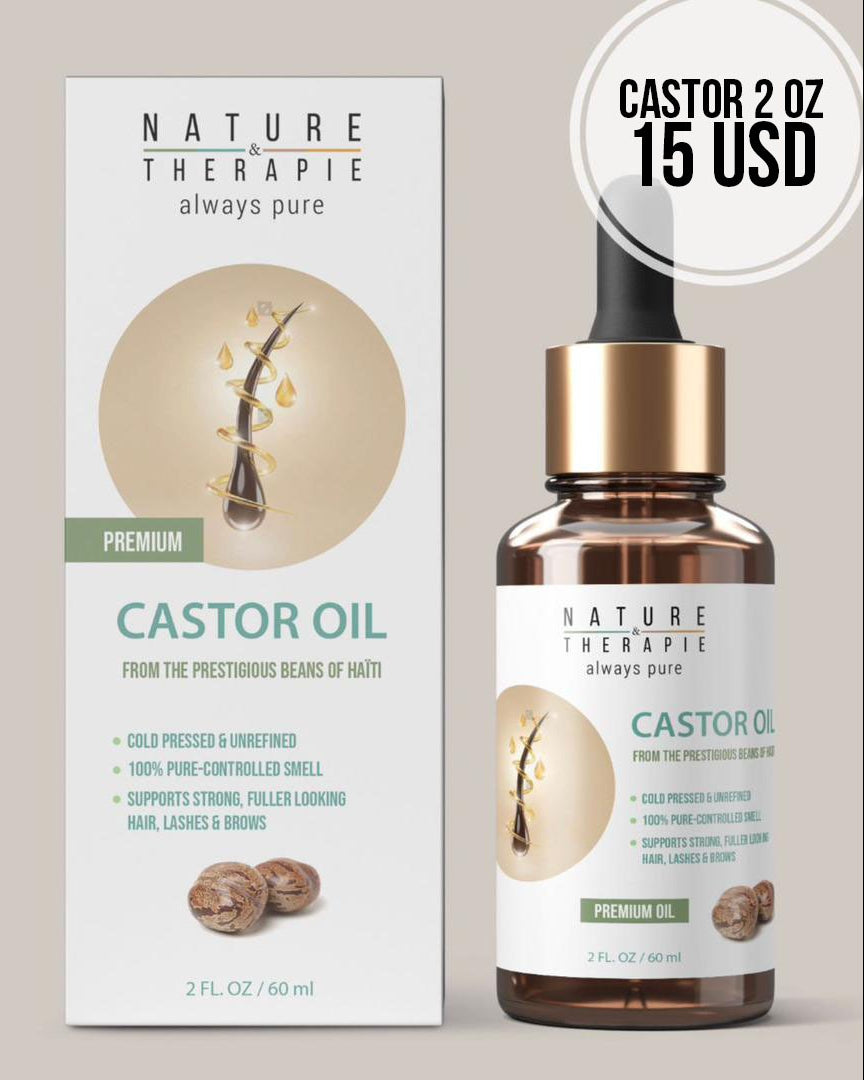 Haitian Castor Oil (Lwil Maskriti) / 2oz - 4oz - 1gal