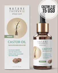 Haitian Castor Oil (Lwil Maskriti) / 2oz - 4oz - 1gal