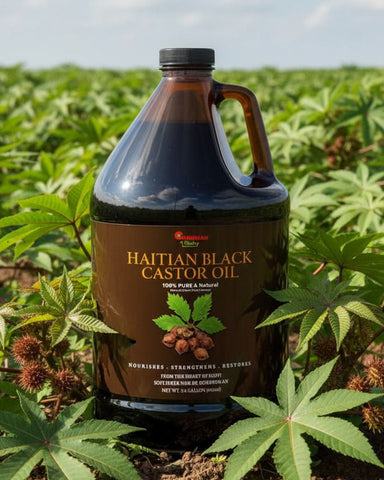 Haitian Castor Oil (Lwil Maskriti) / 2oz - 4oz - 1gal